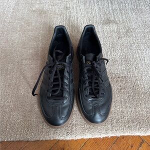 Adidas Spezial Black Leather Sneakers